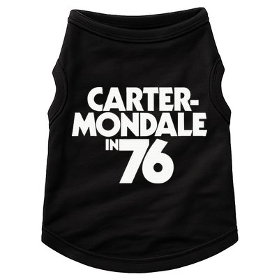 Carter Mondale In 76 Campaign Poster Jimmy Carter 1976 Doggie Tank