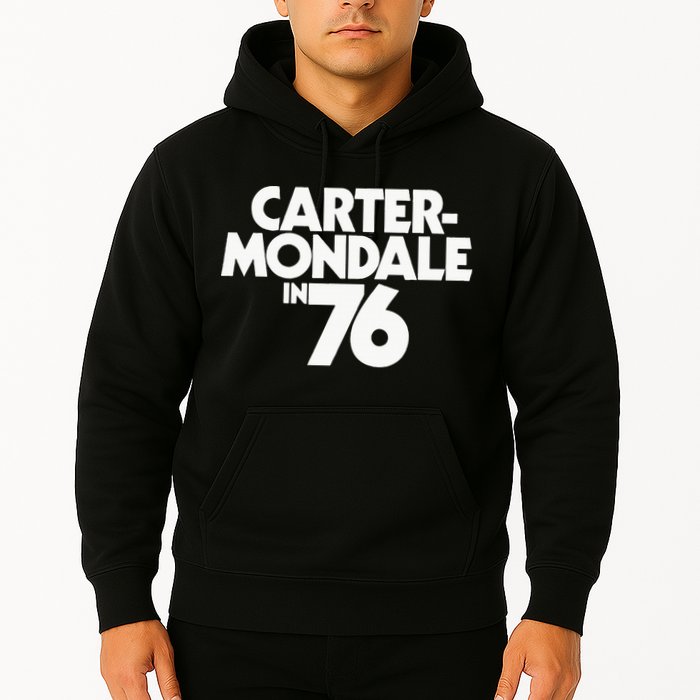 Carter Mondale In 76 Campaign Poster Jimmy Carter 1976 Hoodie