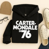 Carter Mondale In 76 Campaign Poster Jimmy Carter 1976 Hoodie