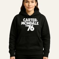 Carter Mondale In 76 Campaign Poster Jimmy Carter 1976 Hoodie