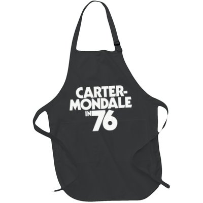 Carter Mondale In 76 Campaign Poster Jimmy Carter 1976 Apron