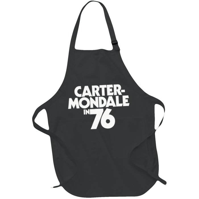 Carter Mondale In 76 Campaign Poster Jimmy Carter 1976 Apron