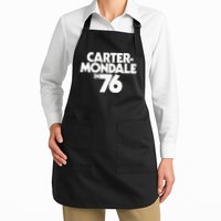 Carter Mondale In 76 Campaign Poster Jimmy Carter 1976 Apron