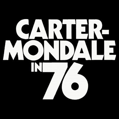 Carter Mondale In 76 Campaign Poster Jimmy Carter 1976 T-Shirt