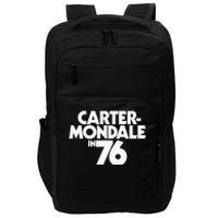 Carter Mondale In 76 Campaign Poster Jimmy Carter 1976 Impact Tech Backpack