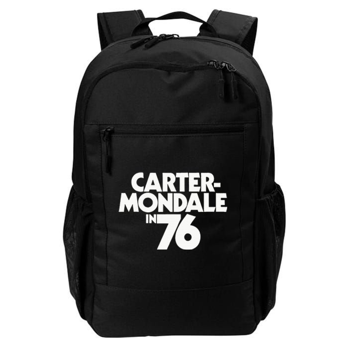 Carter Mondale In 76 Campaign Poster Jimmy Carter 1976 Daily Commute Backpack