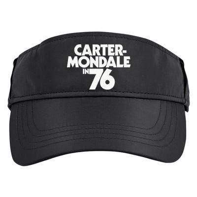 Carter Mondale In 76 Campaign Poster Jimmy Carter 1976 Adult Drive Performance Visor