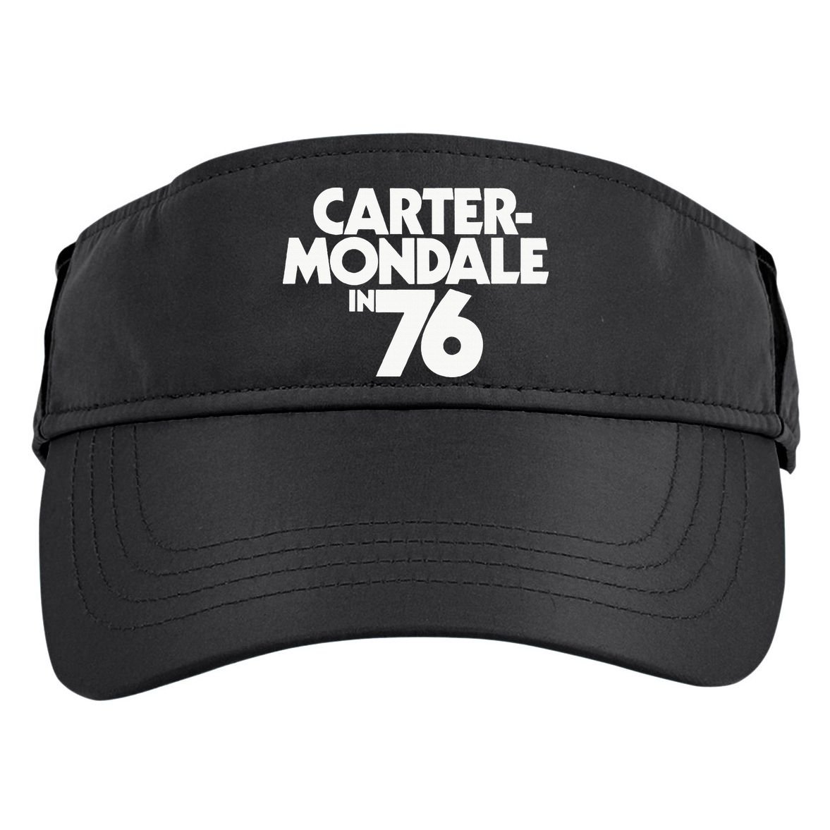Carter Mondale In 76 Campaign Poster Jimmy Carter 1976 Adult Drive Performance Visor