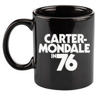 Carter Mondale In 76 Campaign Poster Jimmy Carter 1976 11oz C Handle Ceramic Mug