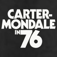 Carter Mondale In 76 Campaign Poster Jimmy Carter 1976 Beanie