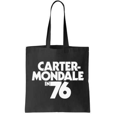 Carter Mondale In 76 Campaign Poster Jimmy Carter 1976 Bag
