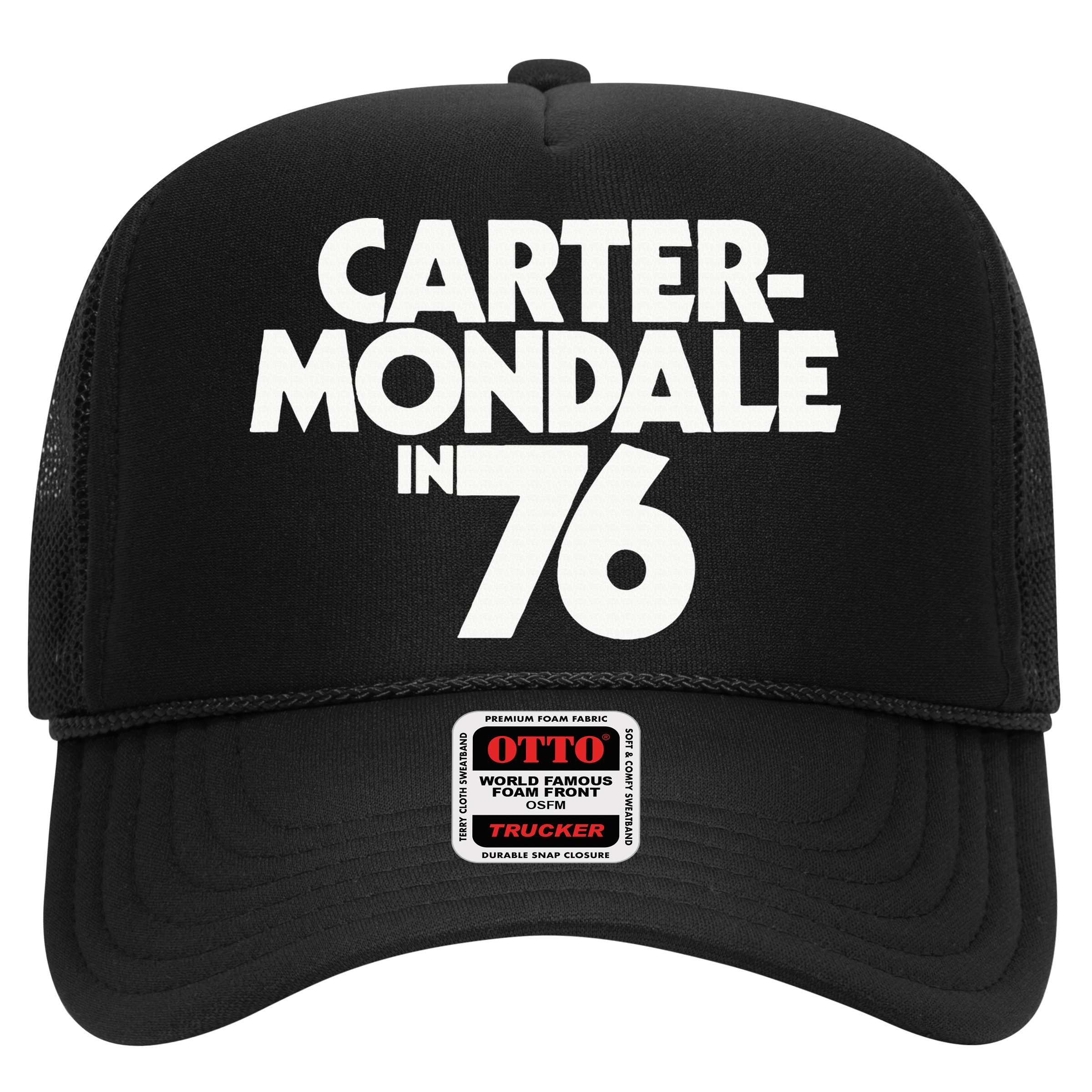 Carter Mondale In 76 Campaign Poster Jimmy Carter 1976 Hat