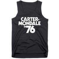 Carter Mondale In 76 Campaign Poster Jimmy Carter 1976 Tank Top