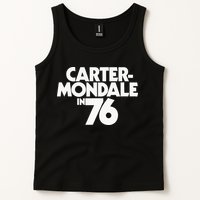 Carter Mondale In 76 Campaign Poster Jimmy Carter 1976 Tank Top
