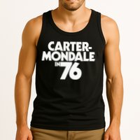 Carter Mondale In 76 Campaign Poster Jimmy Carter 1976 Tank Top
