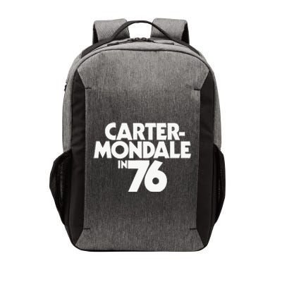 Carter Mondale In 76 Campaign Poster Jimmy Carter 1976 Vector Backpack