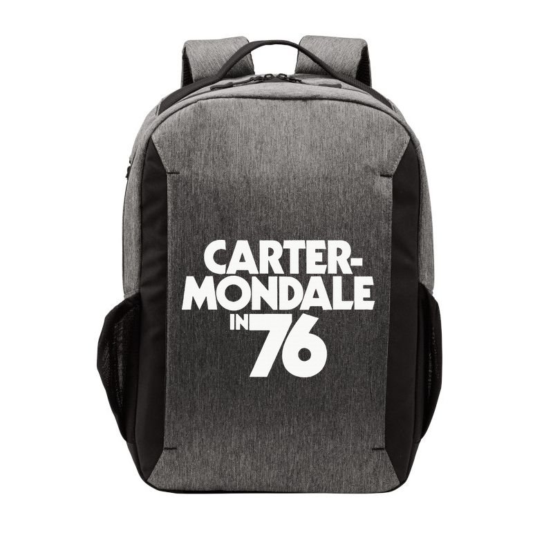 Carter Mondale In 76 Campaign Poster Jimmy Carter 1976 Vector Backpack