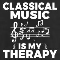 Classical Music is my Therapy Classical Music 11oz C Handle Ceramic Mug