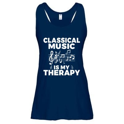 Classical Music is my Therapy Classical Music Ladies Essential Flowy Tank