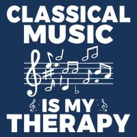 Classical Music is my Therapy Classical Music Flat Bill Trucker Hat