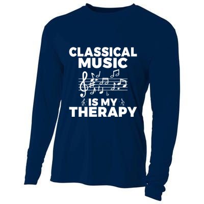 Classical Music is my Therapy Classical Music Cooling Performance Long Sleeve Crew