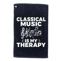 Classical Music is my Therapy Classical Music Golf Towel