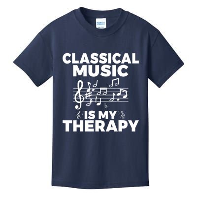 Classical Music is my Therapy Classical Music Kids T-Shirt