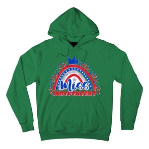 Cute Miss Independent 4th Of July Hoodie