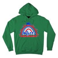 Cute Miss Independent 4th Of July Tall Hoodie