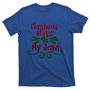 Christmas Music Is My Jam Unisex Funny Gift T-Shirt