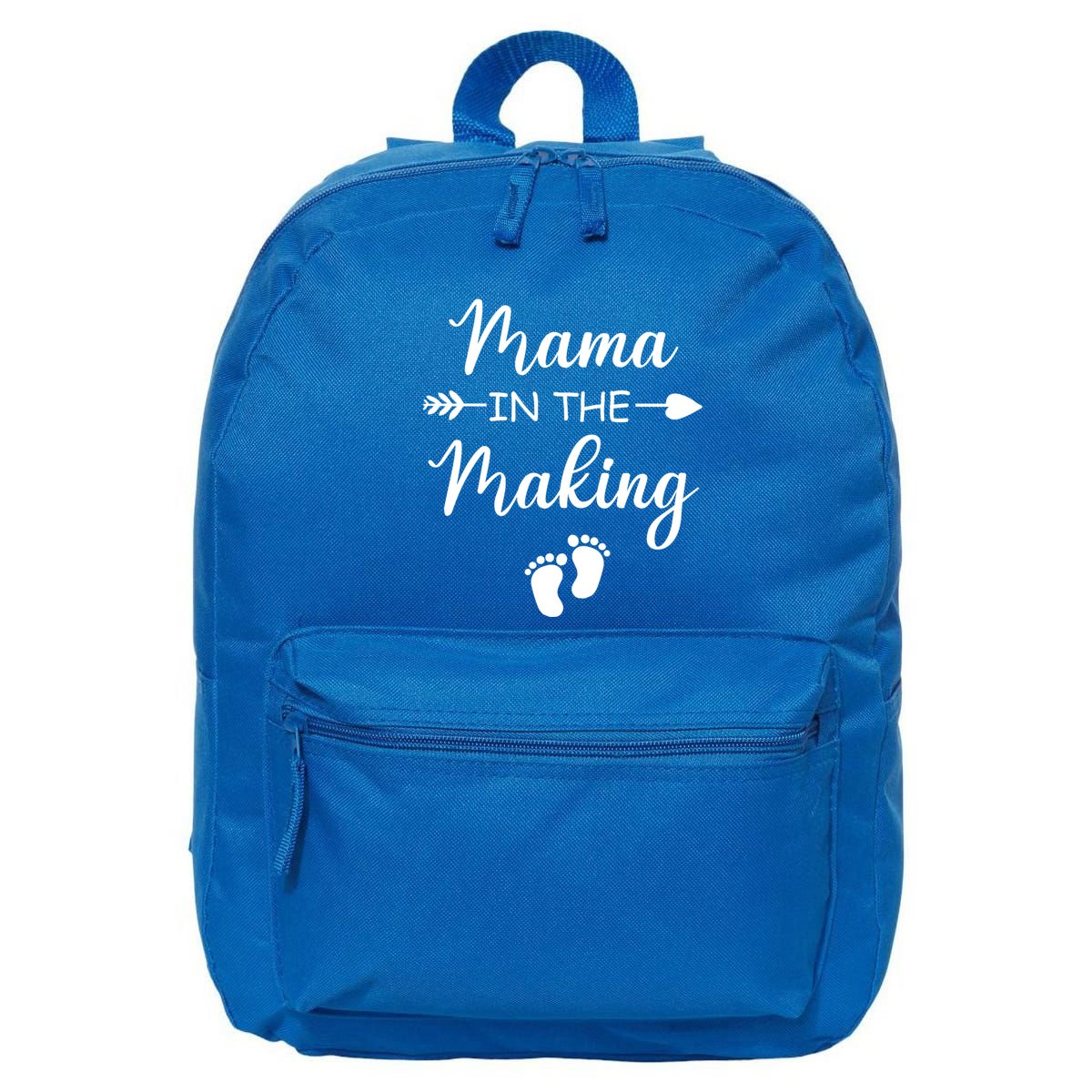 Cute Mama In The Making Pregnancy Announcet Great Gift 16 in Basic Backpack