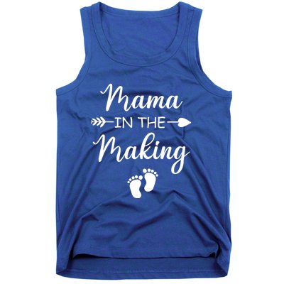 Cute Mama In The Making Pregnancy Announcet Great Gift Tank Top