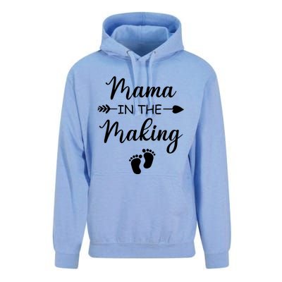 Cute Mama In The Making Pregnancy Announcet Great Gift Unisex Surf Hoodie