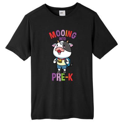 Cow Mooing Into Prek Great Gift Tall Fusion ChromaSoft Performance T-Shirt