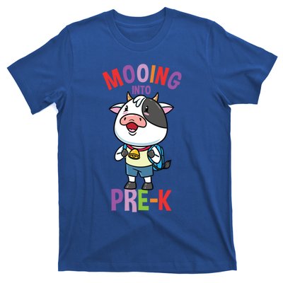 Cow Mooing Into Prek Great Gift T-Shirt