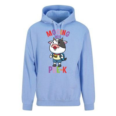 Cow Mooing Into Prek Great Gift Unisex Surf Hoodie