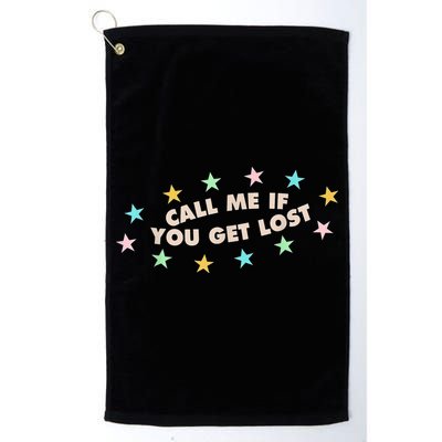 Call Me If You Get Lost Golf Towel
