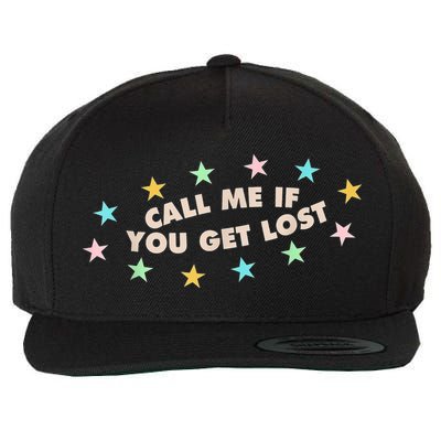 Call Me If You Get Lost Wool Snapback Cap