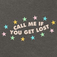 Call Me If You Get Lost Cotton Canvas Backpack