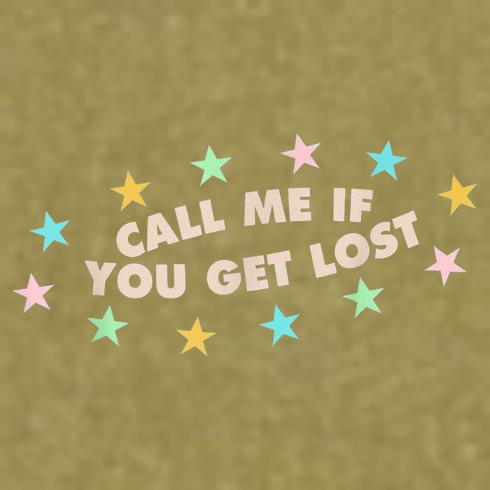 Call Me If You Get Lost Garment-Dyed Women's Muscle Tee