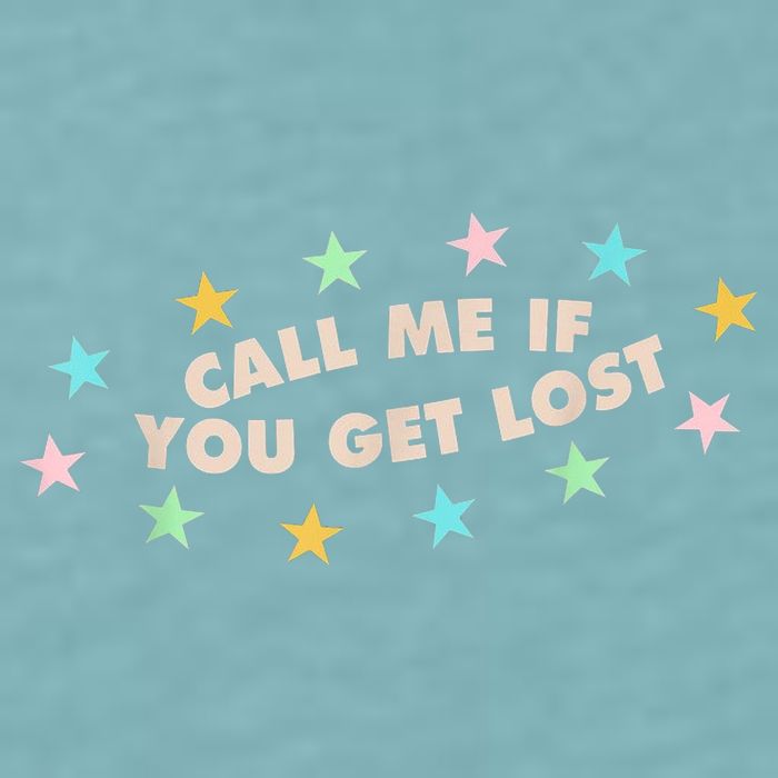 Call Me If You Get Lost Sueded Cloud Jersey T-Shirt