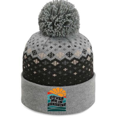 Cover Me In Sunshine The Baniff Cuffed Pom Beanie