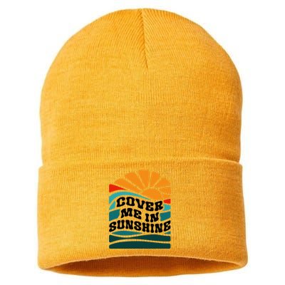 Cover Me In Sunshine Sustainable Knit Beanie