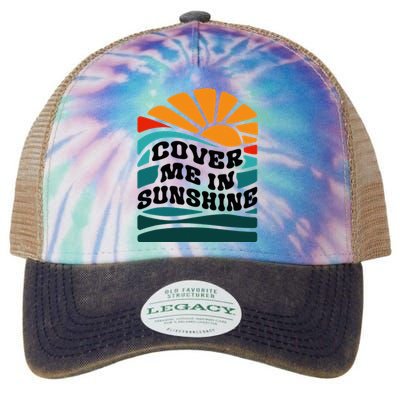 Cover Me In Sunshine Legacy Tie Dye Trucker Hat