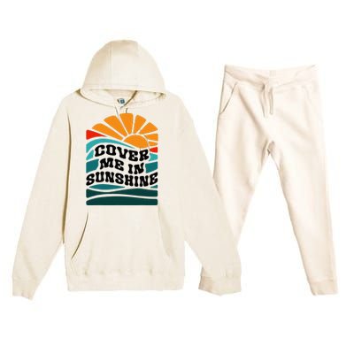 Cover Me In Sunshine Premium Hooded Sweatsuit Set