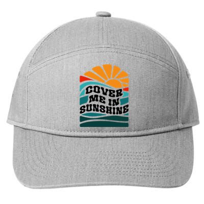 Cover Me In Sunshine 7-Panel Snapback Hat