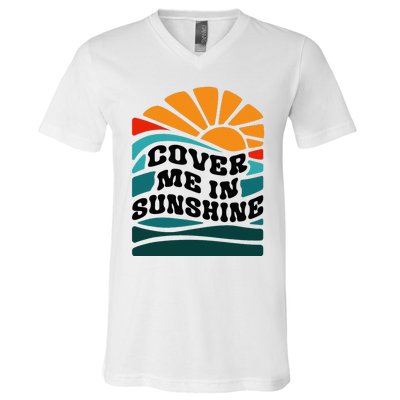 Cover Me In Sunshine V-Neck T-Shirt