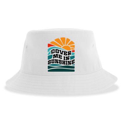 Cover Me In Sunshine Sustainable Bucket Hat