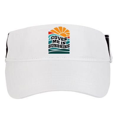 Cover Me In Sunshine Adult Drive Performance Visor