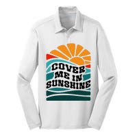 Cover Me In Sunshine Silk Touch Performance Long Sleeve Polo